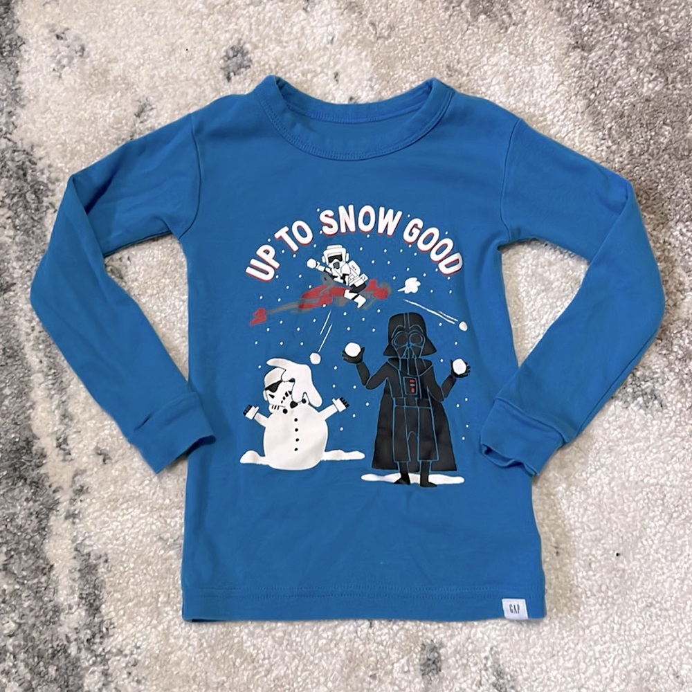 GAP|STAR WARS Pajama Shirt ONLY - NO PANTS Boys 4T